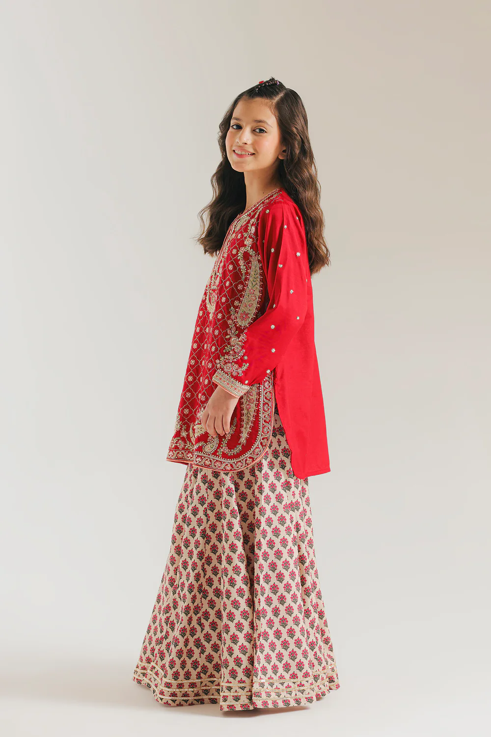 E0807-304-301_2 EMBROIDERED SUIT EE0807/304/301 - Image 1
