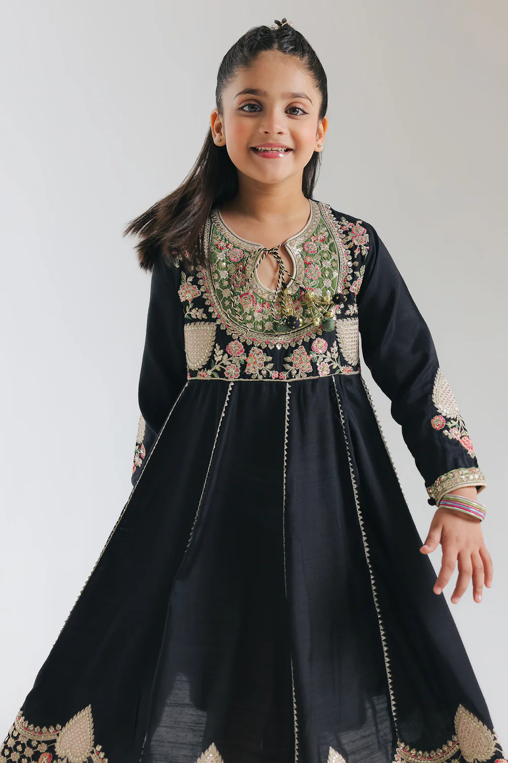 E0831-404-902_4 EMBROIDERED DRESS E0831/404/902 - Image 1