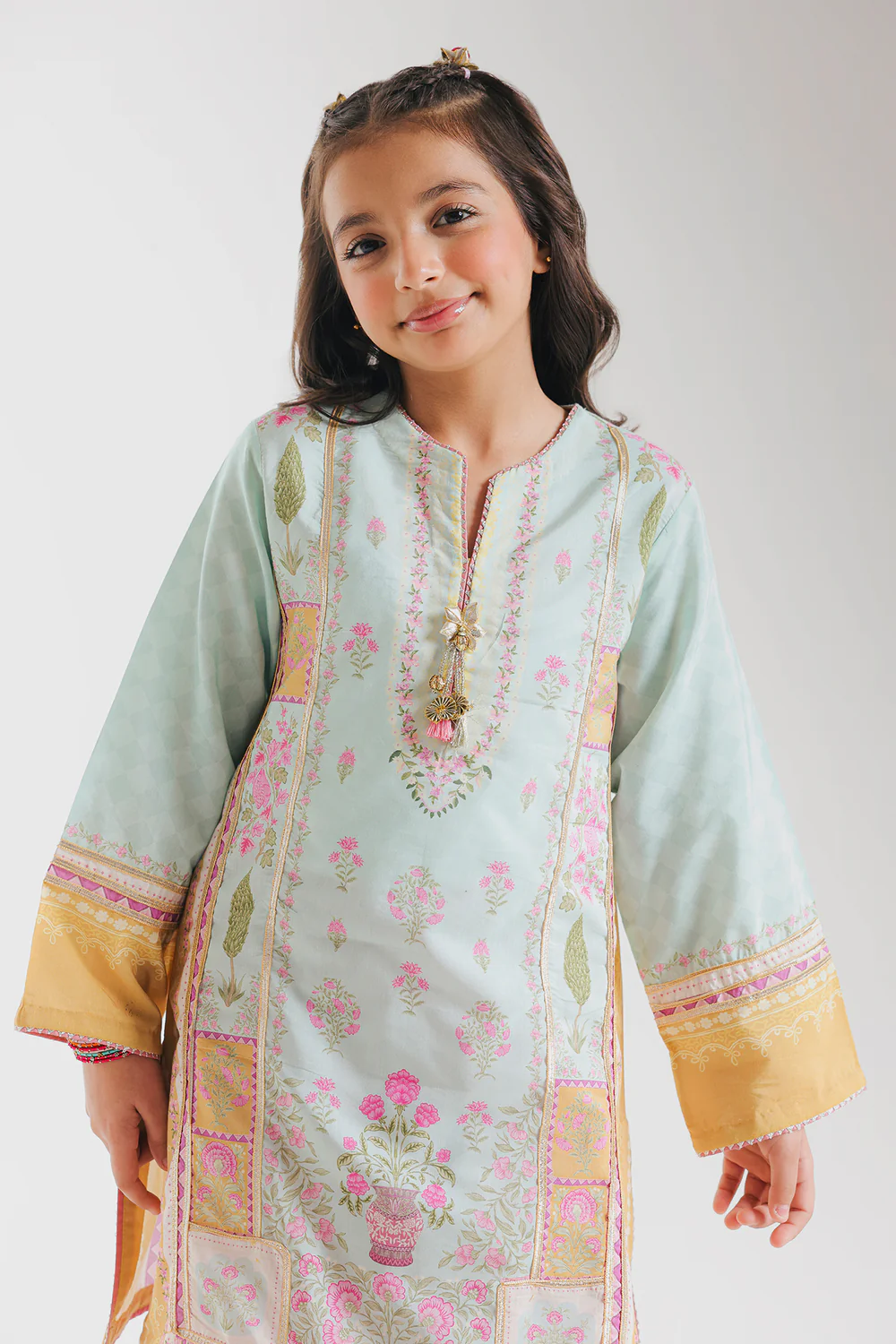 E0912-404-720_4 EMBROIDERED SUIT E0912/304/720 - Image 1
